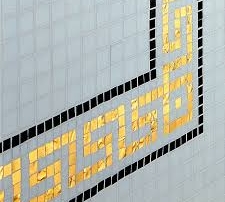 bisazza glass mosaics borders artemide