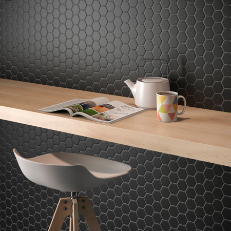 black hexGON