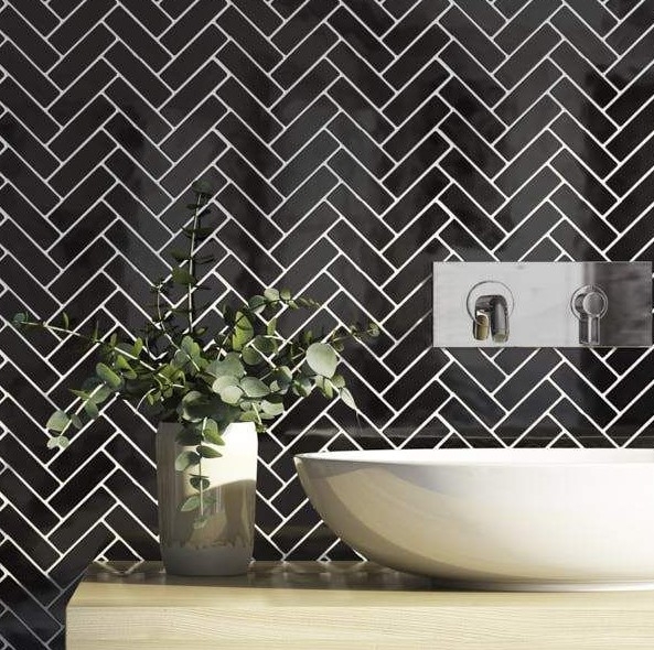 lenio mini chevron mosaics