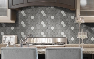 hex 30 petra stone mosaic image