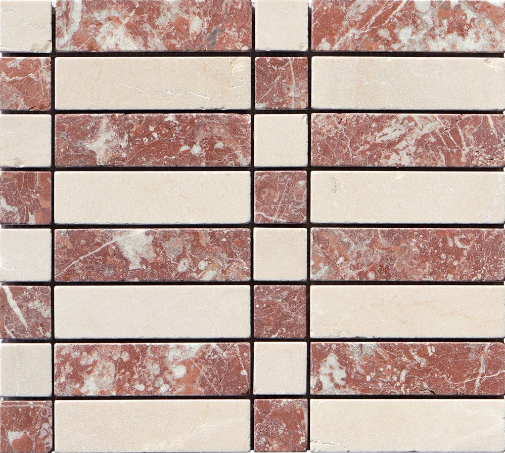 Keys Tumbled Stone Mosaic