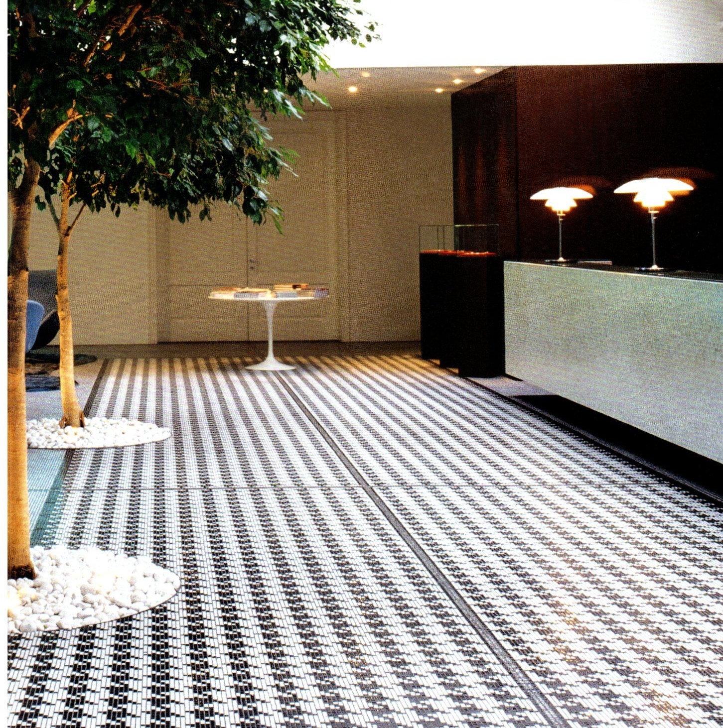 bisazza mosaic floor design